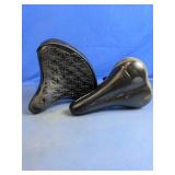 (2)Vintage Bicycle Saddles & Posts Set