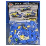 Mega Bloks Pro-Builder Blue Thunder Jet Set