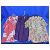 Menï¿½s XL Button Up Shirts Casual Mixed Lot