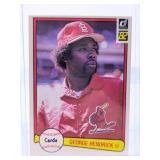(1) Donruss George Hendrick Baseball Card