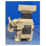(1) Elephant Ceramic Decorative Figurine