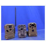 Muddy Trail Camera Lot of 3