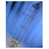 Decorative Metal Wall Shelf Rack