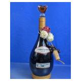 Principato Rosso Decorated Wine Bottle