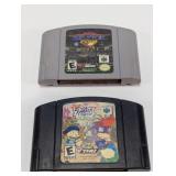 NFL Blitz 2001 & Rugrats in Paris Nintendo 64