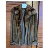 Vintage Clyde Burtrum Brown Mink Fur Jacket