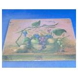 Fruit Medley Glass Cutting Board