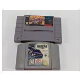 Nintendo SNES & N64 Racing Game Lot