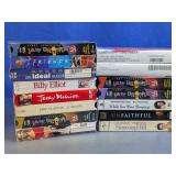 Assorted VHS Movie Tapes Lot