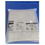 Faux Linen 19" Square Decorative Pillow Cover