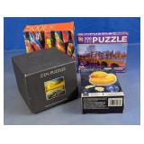 (4) Puzzle Lot Jigsaw & 3D Crystal - Games Hub &