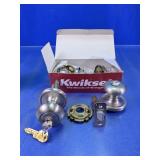(2)Pack Kwikset 740H Satin Nickel Locksets