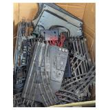 Vintage Model Train Track Parts Lot