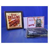 Great Grilling Cookbook & Camo Apron Set