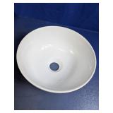 White Vessel Bathroom Sink Bowl