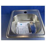 Zuhne Self-Rimming Stainless Steel Sink