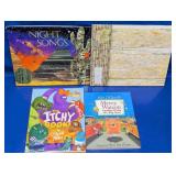 (4) Childrenï¿½s Books Set - Night Songs & More