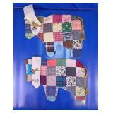 Quilted Patchwork Cow Placemats