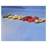 (7)Mixed Die-Cast Toy Supercars & Classics Lot
