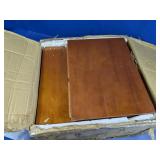 Wooden Box Panels / Brown Wood Pieces