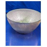 (1) Decorative Glass Serving Bowl