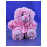 (1) Baby Girl Plush Teddy Bear