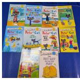 (10)Pete the Cat "I Can Read!" Book Collection