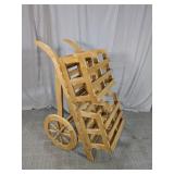 CMS Wooden Display Cart Rack