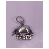 925 Sterling Silver Texas Armadillo Charm