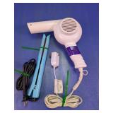 Vidal Sassoon Hair Dryer and Flat Iron Set