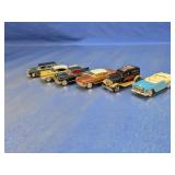 (6)Vintage Style Die-Cast Classic Car Collection