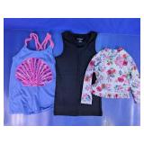 (3) Cat & Jack Girls Tank Tops