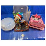 Mixed Household and Kids Storage Accessories Lot