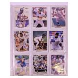 1990 Leaf Baseball Card Lot