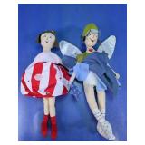 IKEA SAGRï¿½ST & Nï¿½JSIG Plush Doll Pair