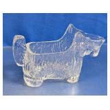 Vintage Pressed Glass Scottie Dog Creamer