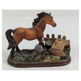 Horse Figurine Decorative Sculpture