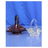 Glass Basket Dishes