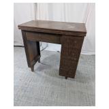 Vintage Fold-Out Sewing Machine Cabinet
