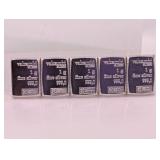 Valcambi Suisse 1g Silver Bars