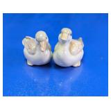 Porcelain Duck Figurines Pair