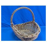 Wicker Basket with Arched Handle