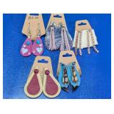 (5)Pair Assorted Statement Earring Lot