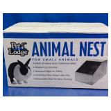 Pet Lodge Galvanized Steel Animal Nest Box