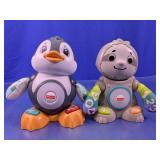 Fisher-Price Linkimals Penguin & Sloth Toys