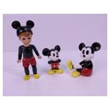Mickey Mouse and Mouseketeer Figures