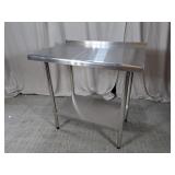 Stainless Prep Work Table Shelf