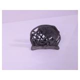 Vintage Heritage USA Metal Bass Fish Napkin Holder