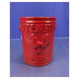 Red Rooster Utensil Holder