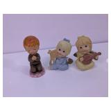 Ceramic Angel Figurines Set